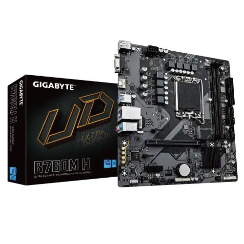 GIGABYTE B760M H DDR5 Micro ATX Motherboard Image 2